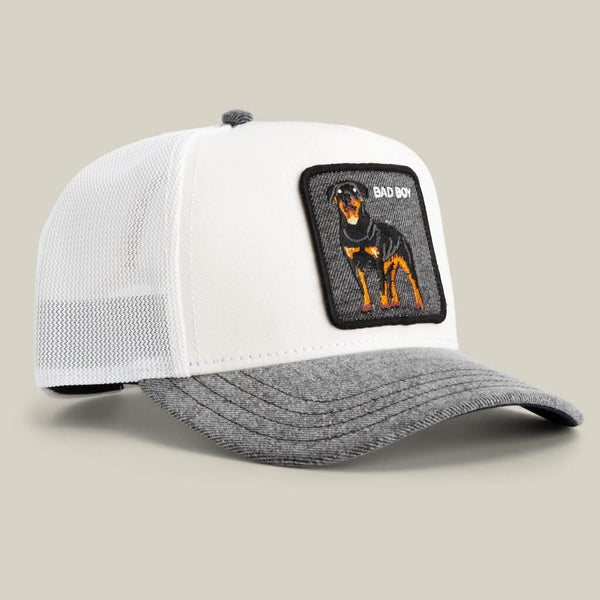 GOORIN BROS DENIM BAD BOY GORRA CAMIONERA AJUSTABLE GRIS