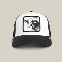 GOORIN BROS CASH COW TRUCKER GORRA CAMIONERA AJUSTABLE BLANCO
