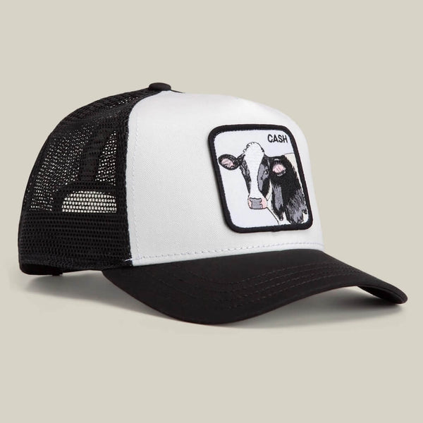 GOORIN BROS CASH COW TRUCKER GORRA CAMIONERA AJUSTABLE BLANCO