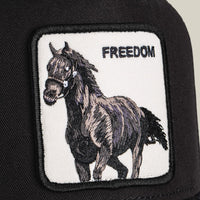 GOORIN BROS FREEDOM HORSE GORRA CAMIONERA AJUSTABLE NEGRA