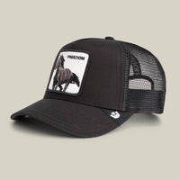 GOORIN BROS FREEDOM HORSE GORRA CAMIONERA AJUSTABLE NEGRA