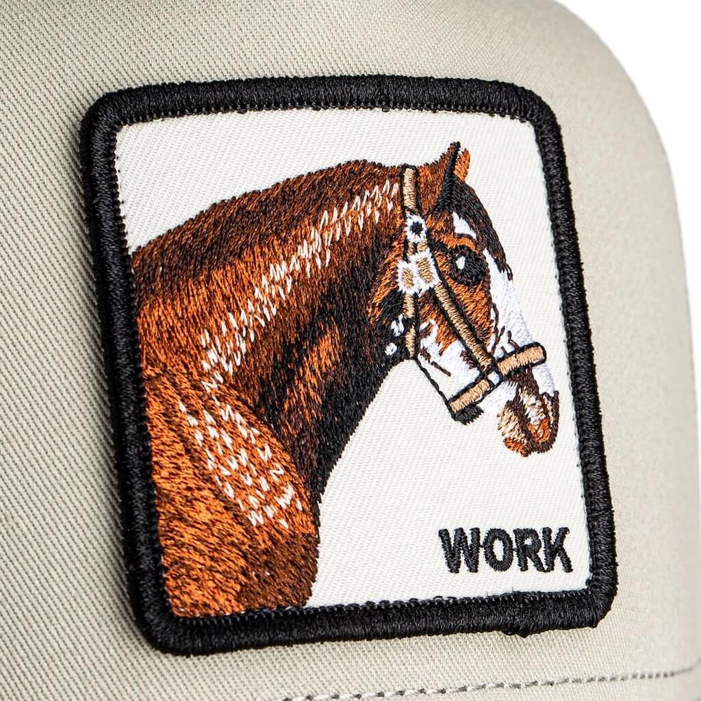 GOORIN BROS WORK HORSE GORRA CAMIONERA AJUSTABLE BEIGE
