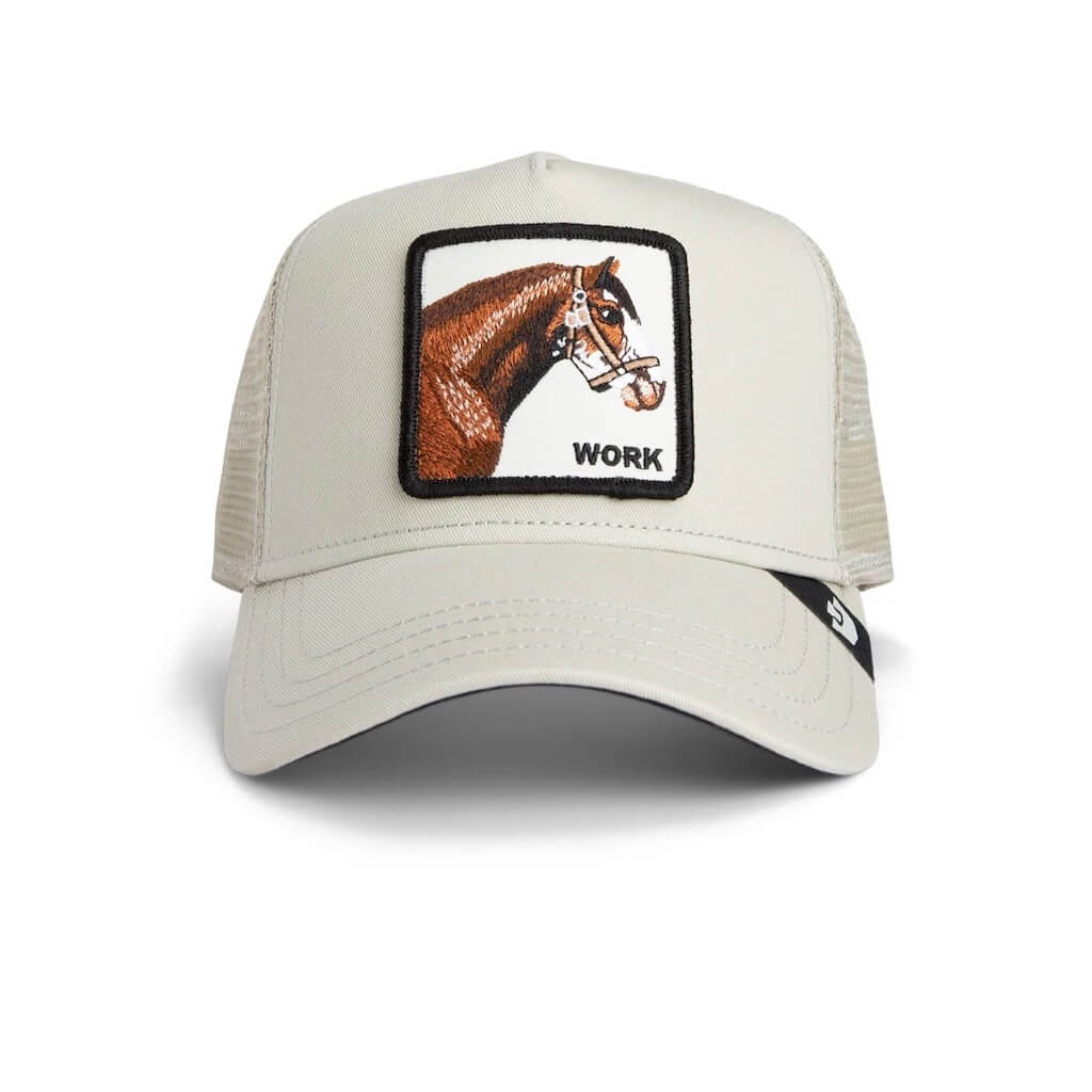 GOORIN BROS WORK HORSE GORRA CAMIONERA AJUSTABLE BEIGE