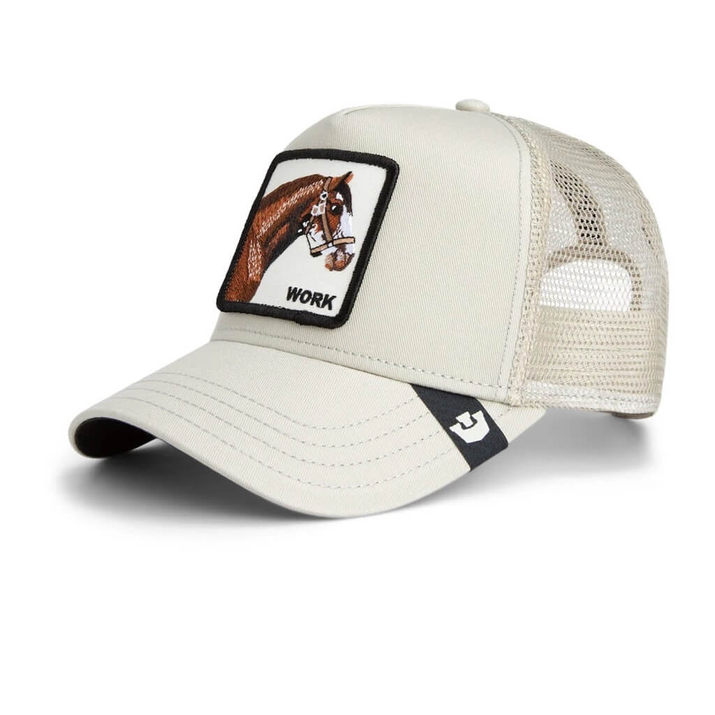 GOORIN BROS WORK HORSE GORRA CAMIONERA AJUSTABLE BEIGE
