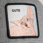 GOORIN BROS CUTE REMIX GORRA CAMIONERA AJUSTABLE GRIS