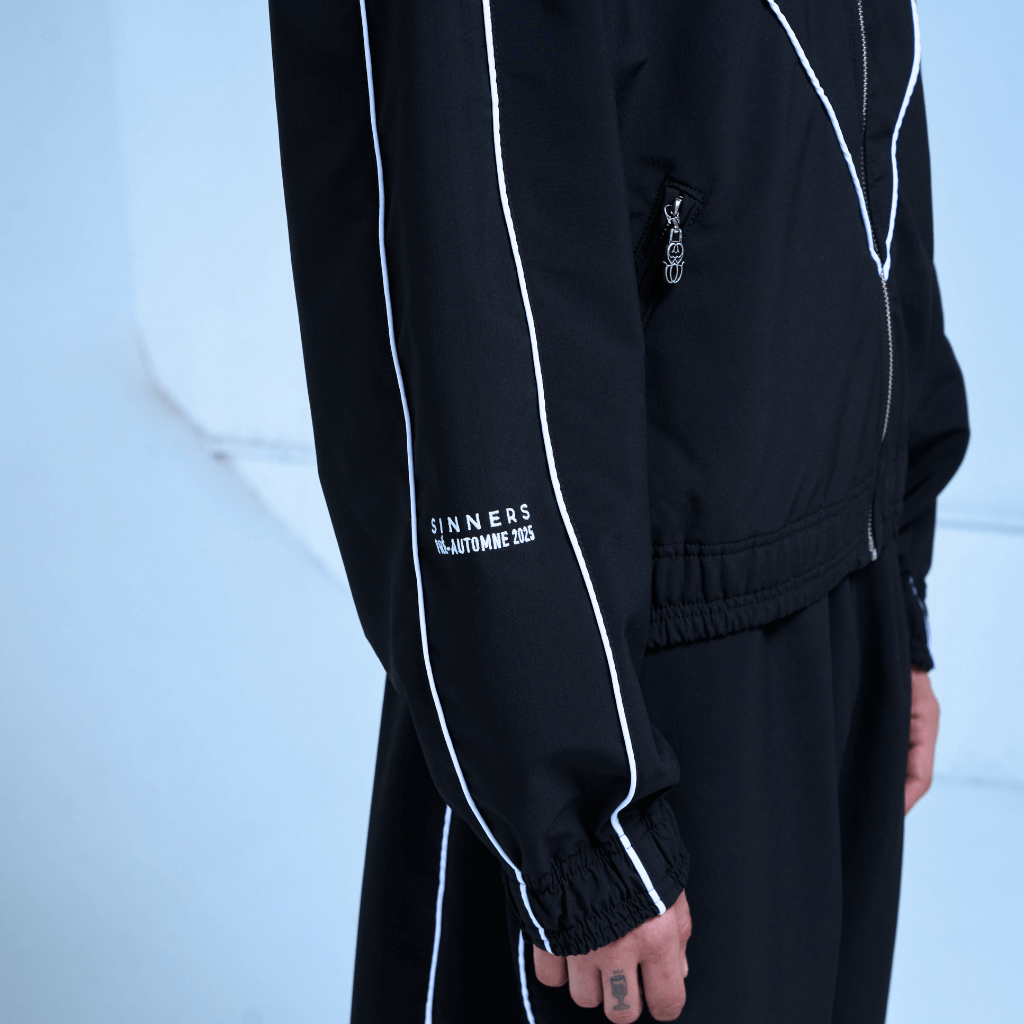 SINNERS TRACK CHAQUETA NEGRA