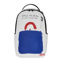 MORRAL SPRAYGROUND KEITH HARING BIG BLUE PURSE ART BACKPACK