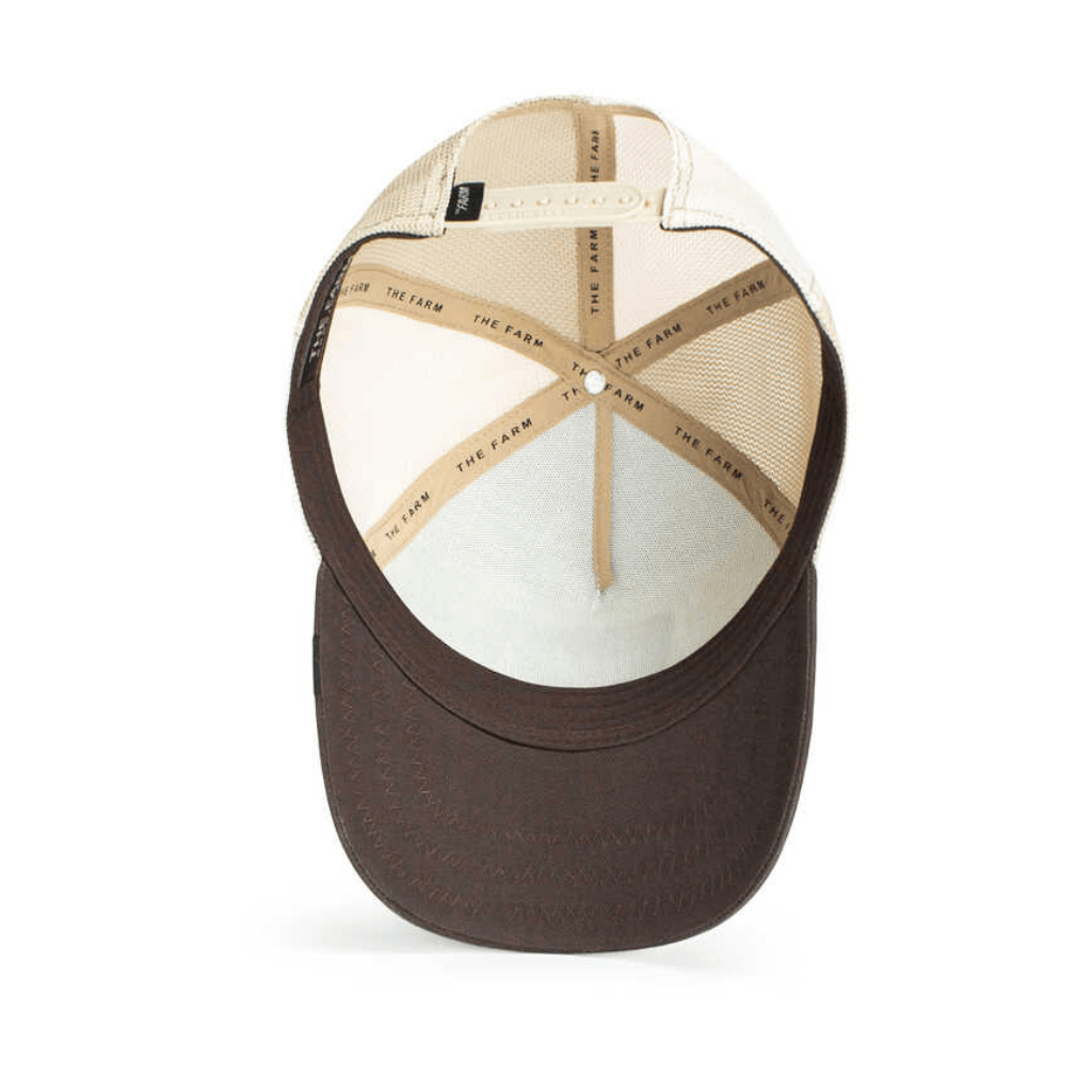 GOORIN BROS CALABERA THE DEAD SKULL  GORRA CAMIONERA AJUSTABLE BEIGE
