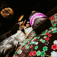 MORRAL SPRAYGROUND SHARK CENTRAL PURPLE DLXSV NEGRO