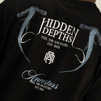 AP CROWN HIDDEN DEPTHS ABYSS BIPACK CAMISETAS REGULAR FIT NEGRA / BEIGE