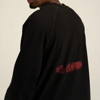 AP CROWN FIAT LUX STIGMATA PULLOVER MANGA LARGA OVERSIZE NEGRO