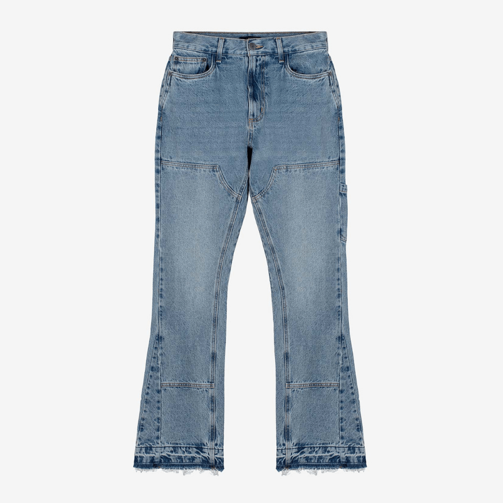 CULTUREWISE TWO STROKE SAINTS PANTALONES FLARE LIGHT DENIM JEAN AZUL