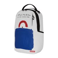 MORRAL SPRAYGROUND KEITH HARING BIG BLUE PURSE ART BACKPACK