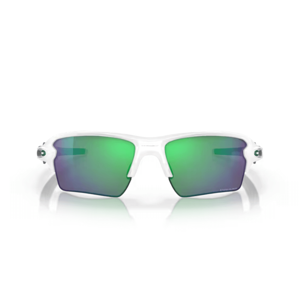 GAFAS OAKLEY FLAK 2.0 XL BLANCAS LENTE VERDE