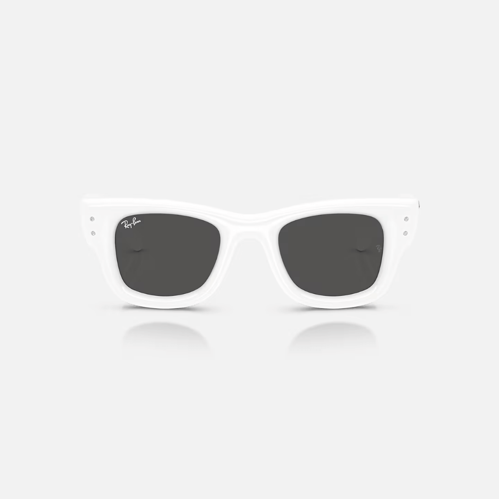 GAFAS RAYBAN X A$AP WAYFARER PUFFER CRYSTAL EDITION BLANCA