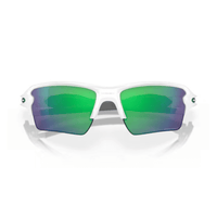 GAFAS OAKLEY FLAK 2.0 XL BLANCAS LENTE VERDE