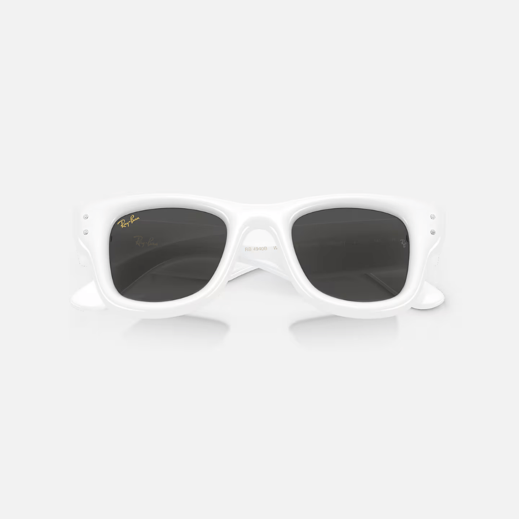 GAFAS RAYBAN X A$AP WAYFARER PUFFER CRYSTAL EDITION BLANCA