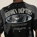 AP CROWN HIDDEN DEPTHS DEPTH CAMISETA REGULAR FIT NEGRA