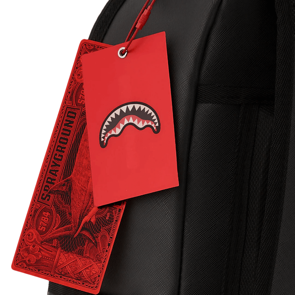 MORRAL SPRAYGROUND SHARK CENTRAL PURPLE DLXSV NEGRO