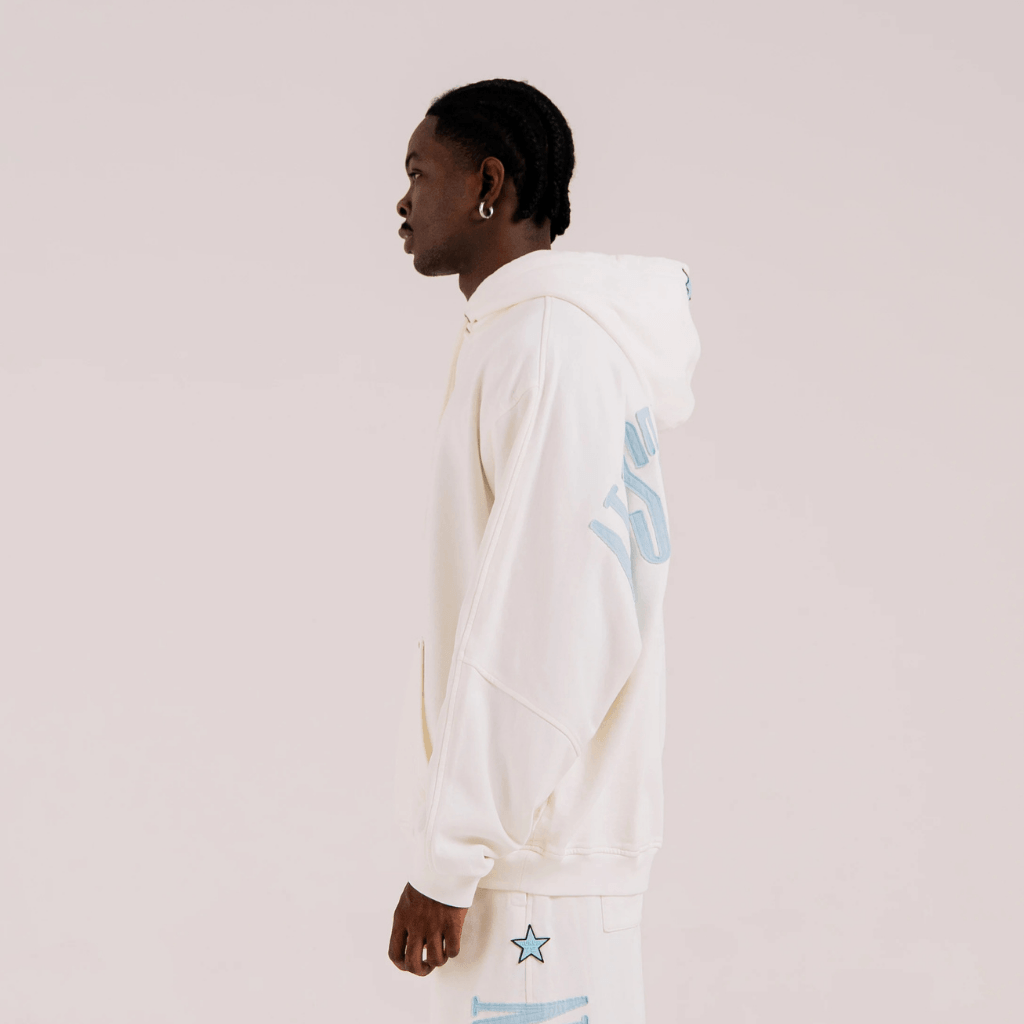 AURUM STARS I STAR DIVISION BUZO OVERSIZED BLANCO