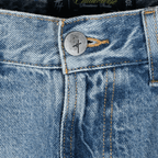 CULTUREWISE TWO STROKE SAINTS PANTALONES FLARE LIGHT DENIM JEAN AZUL