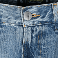 CULTUREWISE TWO STROKE SAINTS PANTALONES FLARE LIGHT DENIM JEAN AZUL