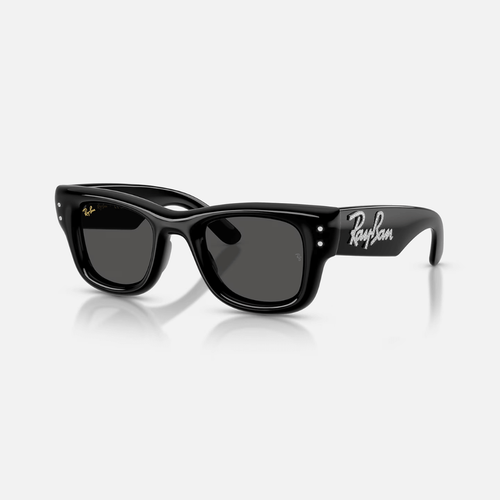 GAFAS RAYBAN X A$AP WAYFARER PUFFER CRYSTAL EDITION NEGRAS