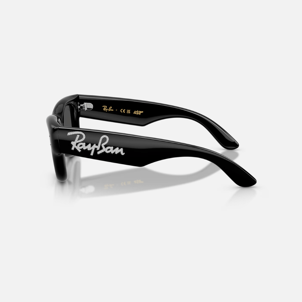 GAFAS RAYBAN X A$AP WAYFARER PUFFER CRYSTAL EDITION NEGRAS
