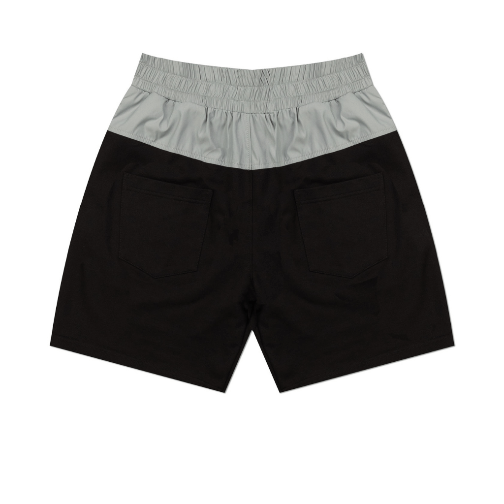 AP CROWN GODS LANGUAGE GRID SHORTS NEGROS