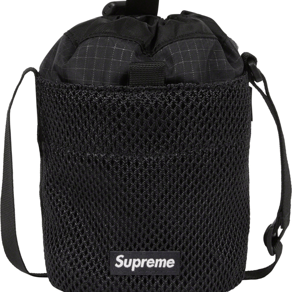 SUPREME BOLSO DE CARGADERA PEQUEÑO NEGRO