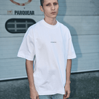 SINNERS GARMENTS LOGO CAMISETA OVERSIZE BLANCA