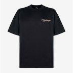 CULTURE WISE KONBINI CAMISETA NEGRA CRURSIVE LOGO CLASSIC BEIGE