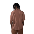 CREEP BRAND CAMISETA OVERSIZE BASICS CHROME V2 CAFE