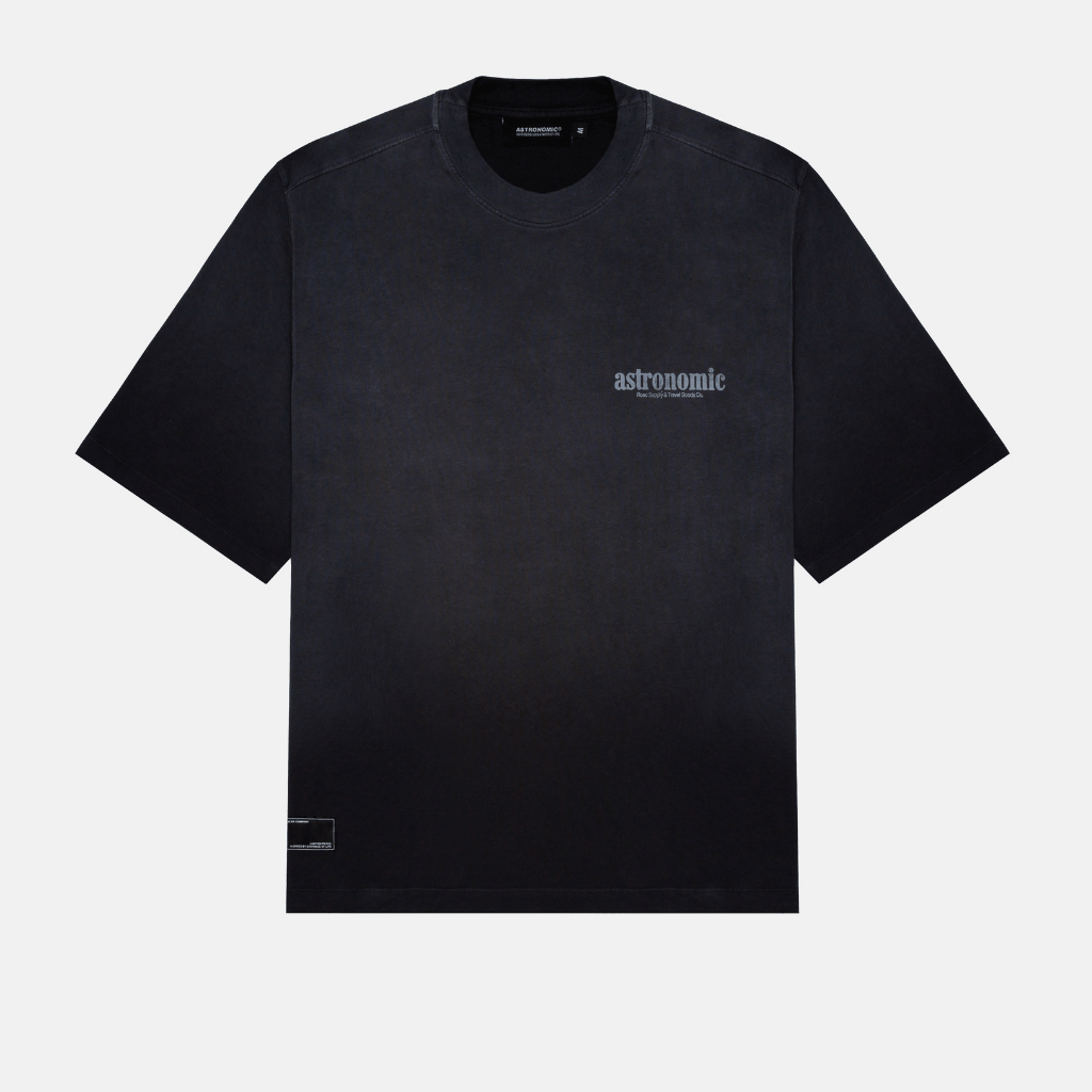 ASTRONOMIC CAN I GET A RIDE? ROAD SUPPLY CAMISETA OVERSIZED GRIS