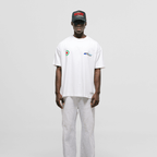 MONOIC TUTTO BENE I CAMISETA OVERSIZED VESPA BLANCO HUESO