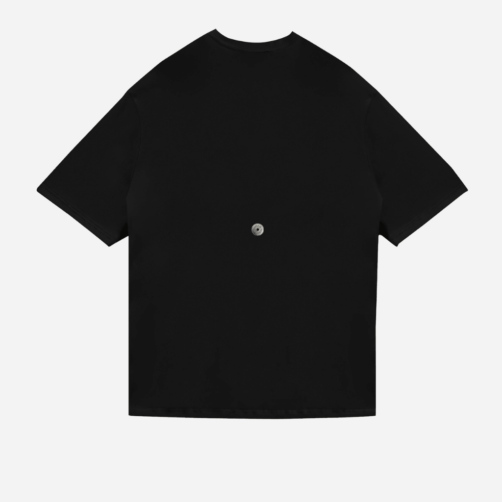 SON OF SON DALLAS TEXAS MARKSMANSHIP ACADEMY CAMISETA OVERSIZED NEGRA
