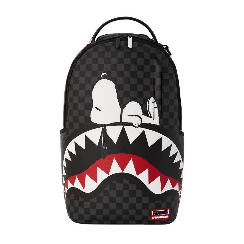 MORRAL SPRAYGROUND PEANUTS SNOOPY SUNDAY DLXSV NEGRO