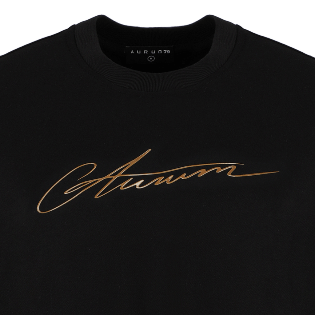 AURUM METROPOLIS III ROME CAMISETA OVERSIZED NEGRA