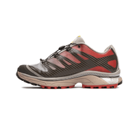 TENIS SALOMON XT-4 "WREN VINTAGE KHAKI" TENIS CAFE / ROJO