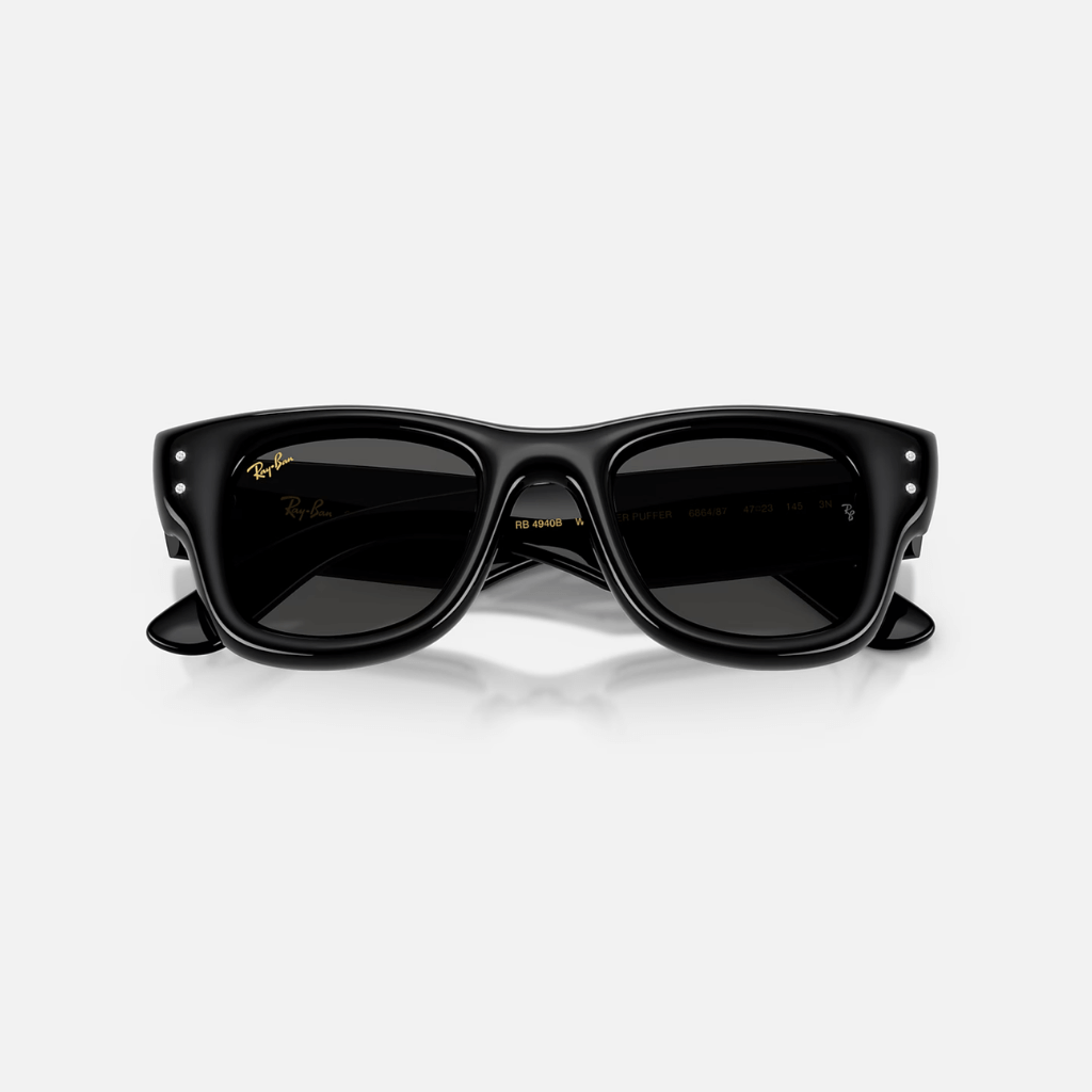 GAFAS RAYBAN X A$AP WAYFARER PUFFER CRYSTAL EDITION NEGRAS