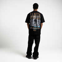 AURUM METROPOLIS III ROME CAMISETA OVERSIZED NEGRA