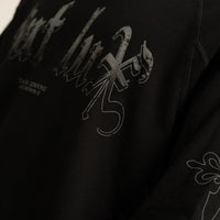 AP CROWN FIAT LUX SANCTUS BLACK PULLOVER MANGA LARGA OVERSIZE NEGRO