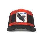 GOORIN BROS AGUILA SKI FREE GORRA CAMIONERA AJUSTABLE ROJA