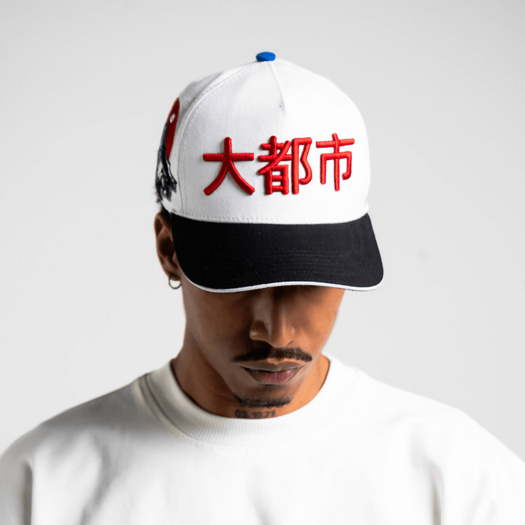 AURUM METROPOLIS III TOKYO CAP GORRA AJUSTABLE BLANCA
