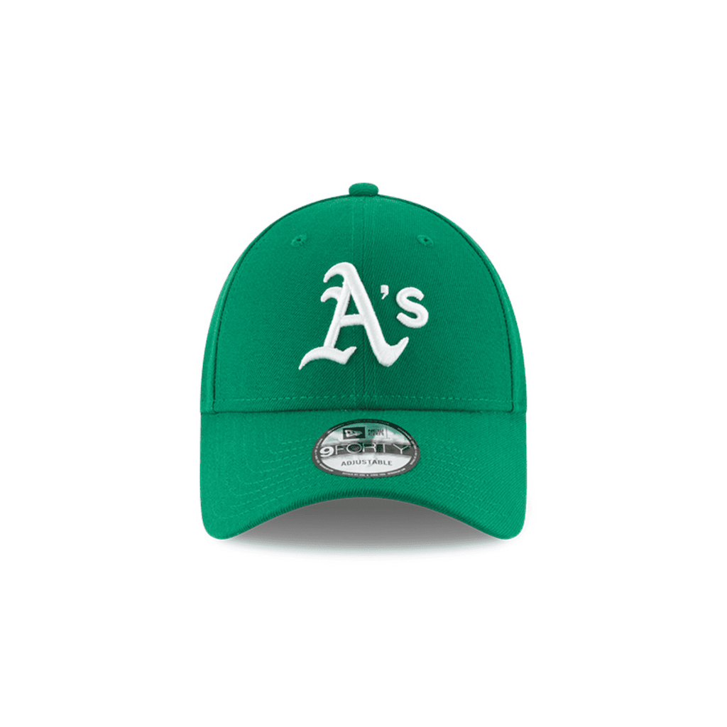 NEW ERA 9FORTY MLB OAKLAND ATHLETICS THE LEAGUE ESSENTIALS GORRA AJUSTABLE VERDE
