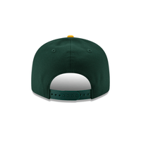 NEW ERA 9FIFTY MLB OAKLAND ATHLETICS GORRA AJUSTABLE VERDE / AMARILLO