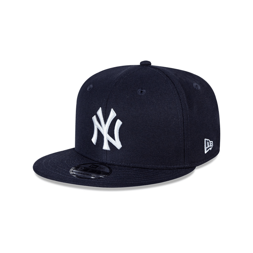 NEW ERA 9FIFTY MLB BASIC NY YANKEES NAVY BLUE ADJUSTABLE CAP