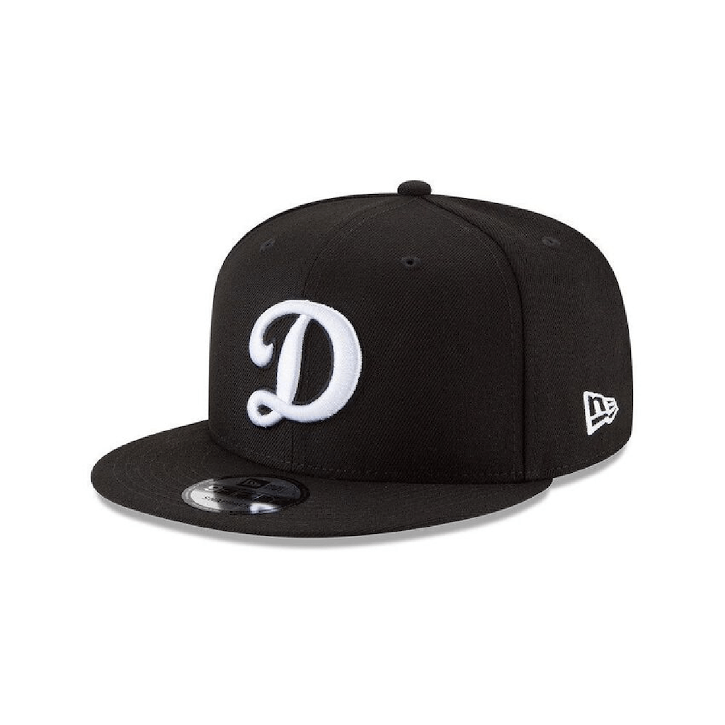 NEW ERA 9FIFTY MLB LOS ANGELES DODGERS BASIC D GORRA AJUSTABLE NEGRA