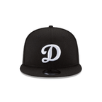 NEW ERA 9FIFTY MLB LOS ANGELES DODGERS BASIC D GORRA AJUSTABLE NEGRA