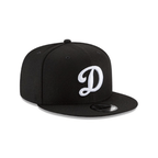 NEW ERA 9FIFTY MLB LOS ANGELES DODGERS BASIC D GORRA AJUSTABLE NEGRA